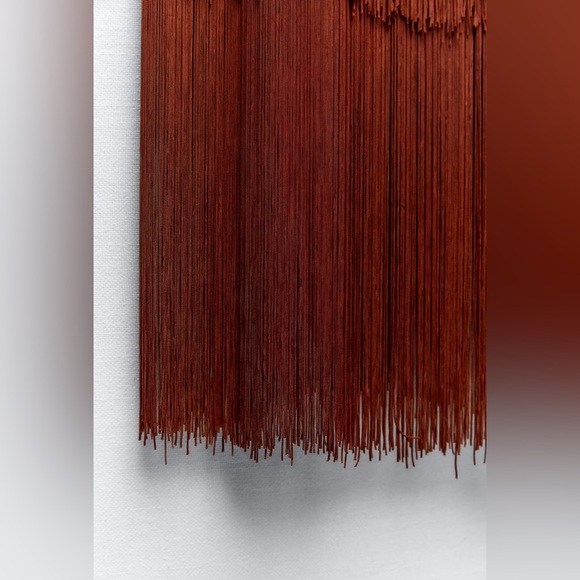 BNWT Zara STRAPPY FRINGED DRESS - Picture 4 of 5